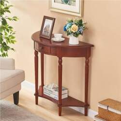 Crescent Moon Console Made of Solid