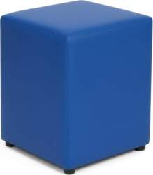 Cube Seat Blue. Dimensions: 35 X