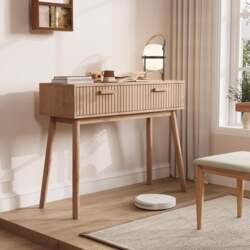 DADEA Boho Style Rectangular Coffee Table