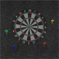 Dart Board Backing Wall Protector -