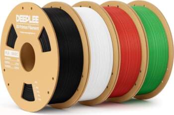 DEEPLEE Basic PLA 4 kg melns