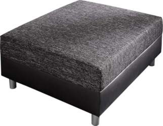 DELIFE Clovis Sofa Stool Black Module