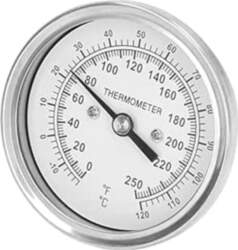 Dial termometrs, -18-120 ℃ Pārtikas dial
