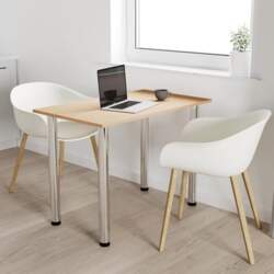 Dining Room Table with Chrome Legs