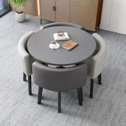 Dining Table Set with 4 Chairs