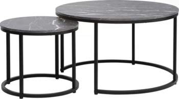 Dion Coffee Table Set, 2 Pieces