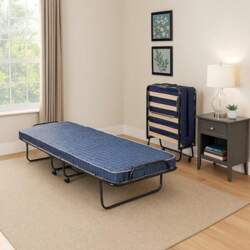 Dmora Folding Bed with Slatted Frame