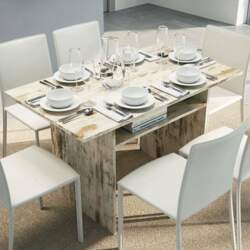 Dmora - Lavanda Extendable Console Dining