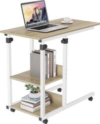 Dripex Side Table with Wheels, Care