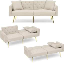 DRIXNO Sofa Bed with Sleep Function