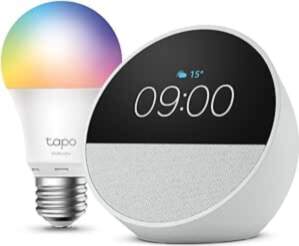 Echo Spot | Weiß + Tapo