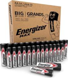 Energizer Max baterijas AA un AAA