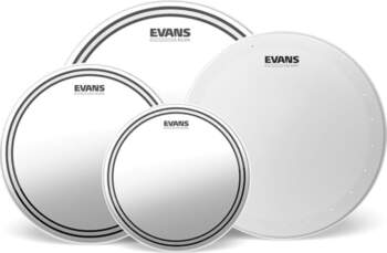 Evans EC2S Clear Rock Pack 10&quot