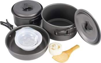 Faeymth Camping Pot Kit Outdoor Cooking