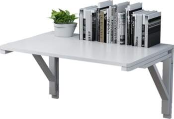 Floating Folding Laptop Computer Desk Wall