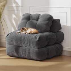 Foldable Sofa Bed, 3-in-1 Sofa Bed