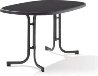 Folding boulevard table Sieger with Mecalit-PRO