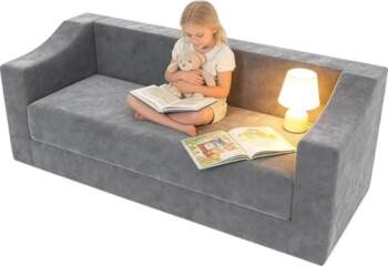Folding Sofa Boneless Couch Modular Sofa