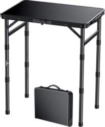 FUNYKICH Plastic Folding Table, 58 x