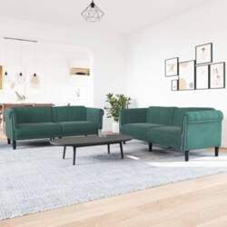 Gecheer 2-Piece Sofa Set Couch Sofa