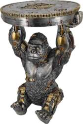 GENUINQ Steampunk Gorilla Side Table Side