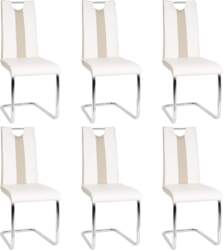 GLIT Set of 6 Dining Chairs