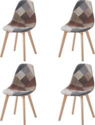 GrandCA HOME Set of 4 Patchwork