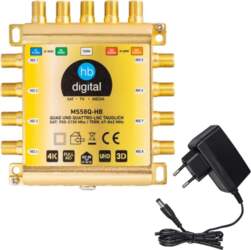 HB-DIGITAL DVB-S/S2 multiswitch 5/8 | Multiswitch