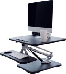 Height Adjustable Standing Computer Desk, Folding