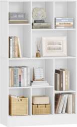 HEXCELEN Bookcase, Bookcase with 10 Compartments