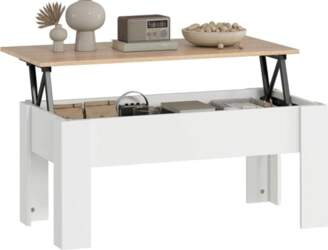 HOMCOM Folding Coffee Table Salon Table