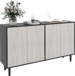 HOMCOM Kitchen Buffet Kitchen Cabinet 2