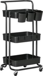 HOMCOM Serving Trolley with 3 Tier