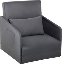 HOMCOM Sofa Bed Single Sofa Bed