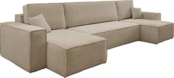 Hugo U-Shape Corner Sofa with Sleep