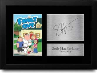 HWC Trading Seth Macfarlane A4 Framed