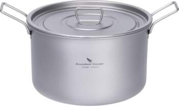 IBasingo Camping Titanium Cooking Pot ar