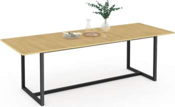 IDMarket - Extendable Rectangular Detroit Dining