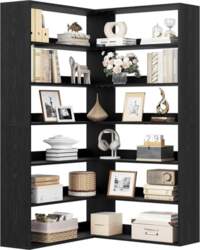 IRONCK 180 cm Corner Shelf, Standing