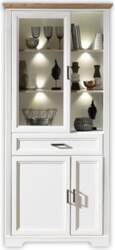 Jasmin Large Display Cabinet in Light
