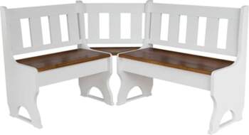 K koma White Solid Pine Kitchen