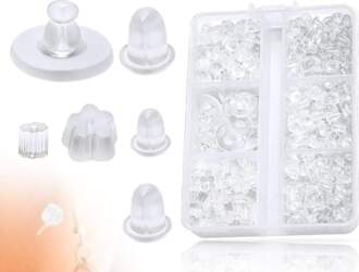 KAPSING Pack of 600 Earring Backs