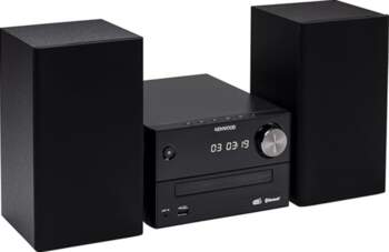 KENWOOD M-420DAB Micro System, melna, D