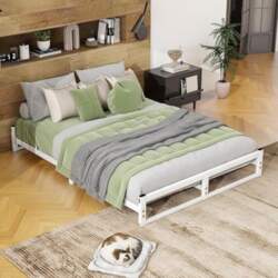 King Size Bed Frame 6" Metal