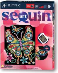 Kitfix - Sequin Art Red -