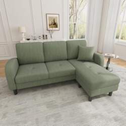 L-Shaped Corner Sofa with Chaise Longue