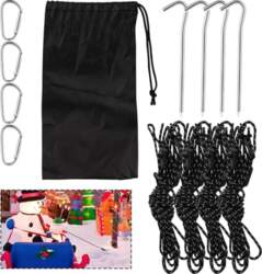 Lasuroa Pack of 4 Lashing Stakes