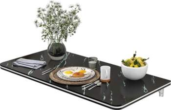 Marble Grain Design Wall Mounted Folding