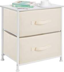 MDesign Bedside Table with 2 Drawers