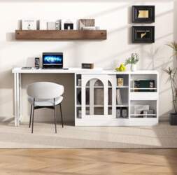 Merax Extendable Dining Table with 360°